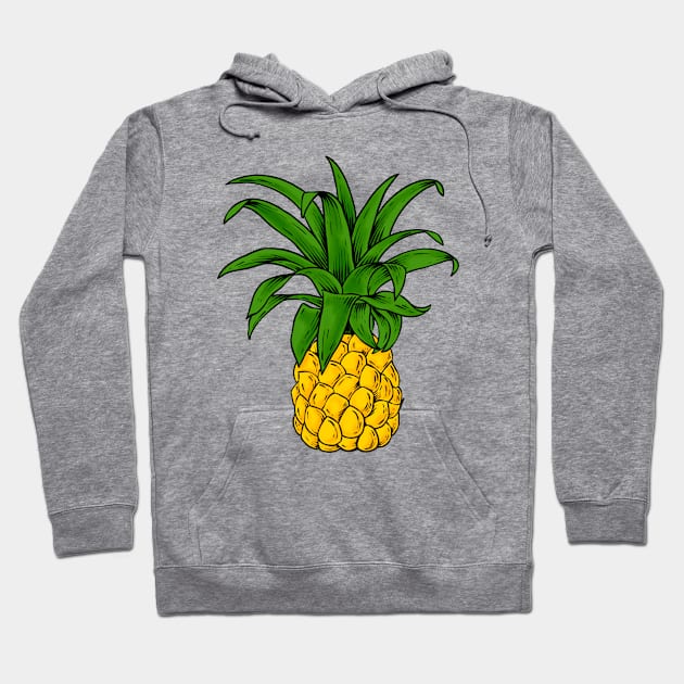 Pineapple Hoodie by Mako Design 